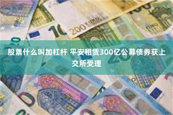 股票什么叫加杠杆 平安租赁300亿公募债券获上交所受理
